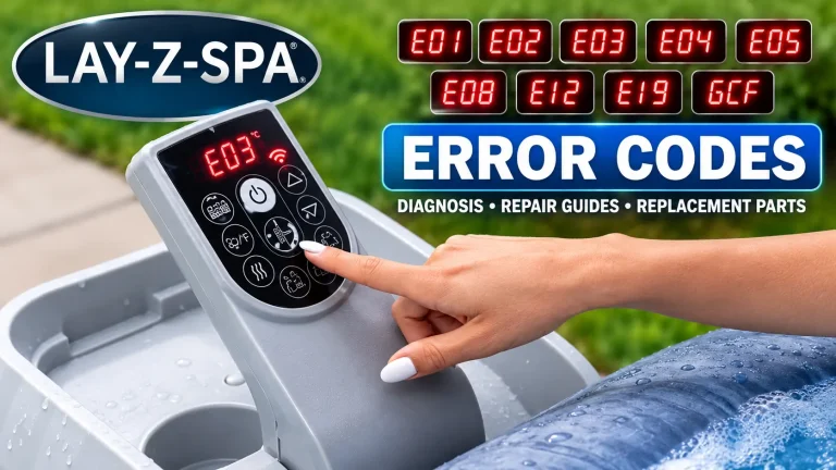 Lay-Z-Spa Error Codes Guide