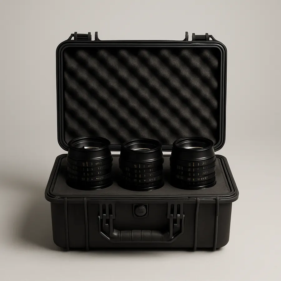 Cinema Lens Set, Cased