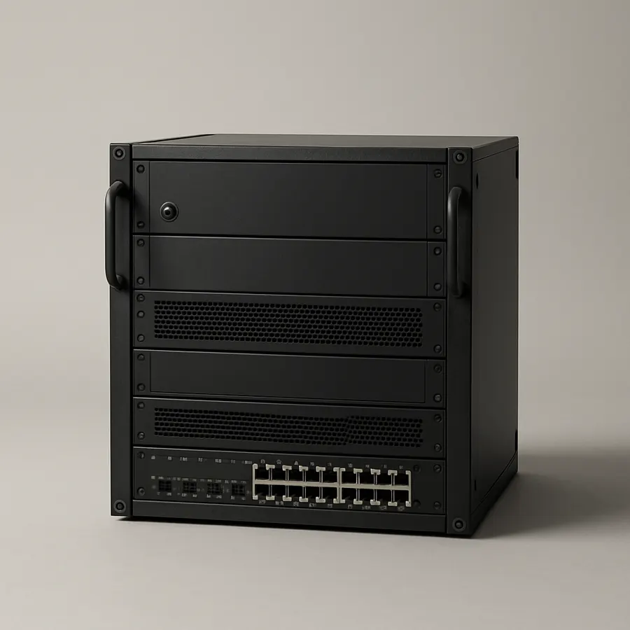 Server Rack, Populated